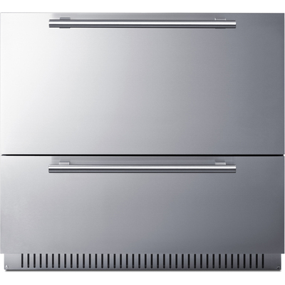 Summit 36 inch Wide Outdoor 2-Drawer All-Refrigerator, 761101107172, SPR36DROS