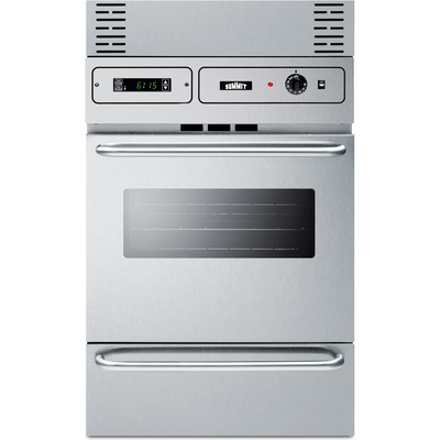 Summit Wall Oven Trim Kit In Stainless Steel To Extend Overall Height To 39 inch TKW700SS