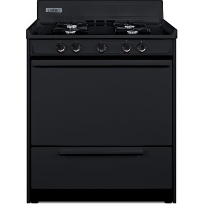 Summit 30 inch Wide Gas Range, Open Burners, 761101054087, TNM2107C