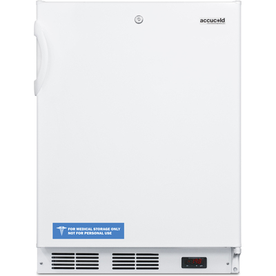 Summit 24 inch Wide Ada Height -25ºc Manual Defrost All-freezer With Lock VT65MLADA