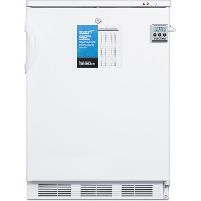 Summit 24 inch Wide Built-in -25ºc Manual Defrost All-freezer With Lock And Alarm VT65MLBIMED