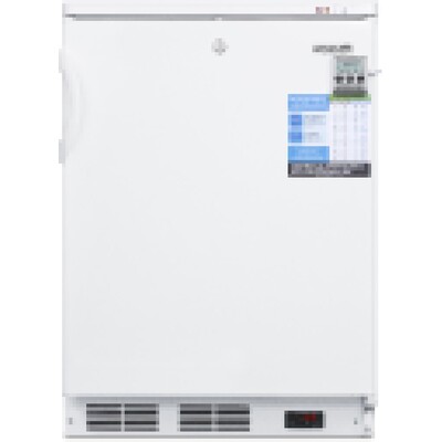 Summit 24 inch Wide Vaccine Storage Built-in All-freezer VT65MLBIVAC