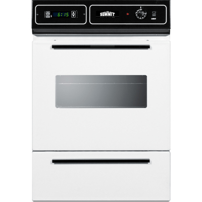 Summit 24 inch Wide Electric Wall Oven, 115V, 761101103693, WEM715KW