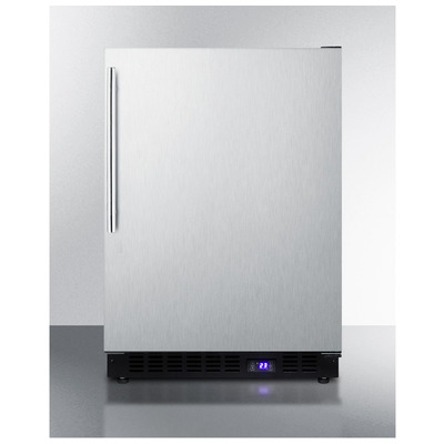 Summit SCFF53BXSSHV Built-in, Frost-free, 24 Inch Wide Under-counter Freezer
