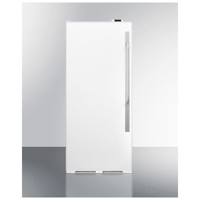 Summit SCUF20NCLHD Commercially Approved Large Capacity Upright Frost-free All-freezer 