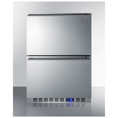 Summit SPFF51OS2D Outdoor, Frost-free, Built-in, All-freezer With 2 Drawers