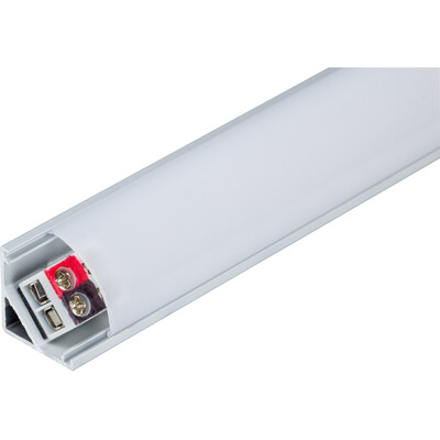 Task Lighting 25-3/8 inch 600 Lumens/Ft. 24-Volt Higher Output Angled Linear Fixture, Tunable-White, Fits 30 inch Wall Cabinet, 1078 Lumens/Fixture, 13 Watts, 2700K–5000K, 196734003964, LT6P324V30-13W
