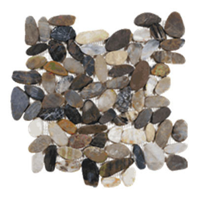 Tesoro Ocean Stone Mosaic Sliced Tiger Eye KEEKEOS106