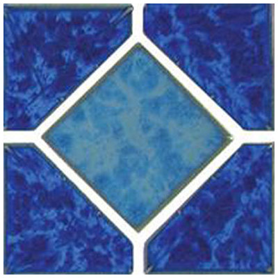 Tesoro Diamond Reflection Mosaic Pacific Blue POWPLDR641SPT