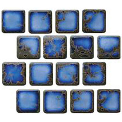 Tesoro Harmony 1 X 1 Mosaic Terra Blue POWPLHM113PT