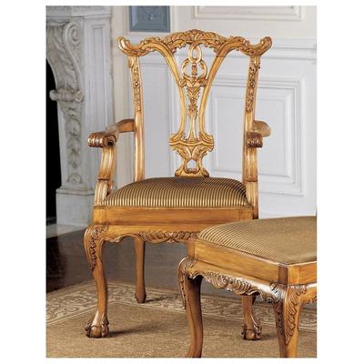 Toscano English Chippendale Arm Chair AF1008