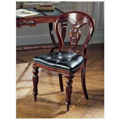 Toscano Simsbury Manor Leather Side Chair AF1060