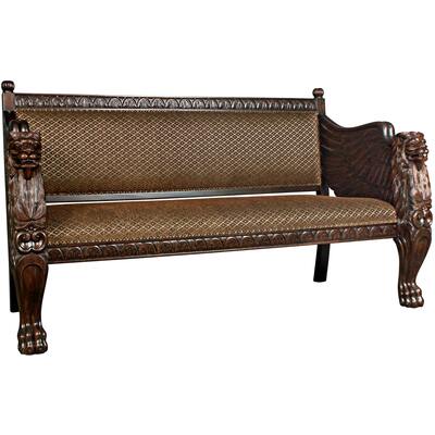 Toscano Lord raffles lion settee frt-nr , AF51251