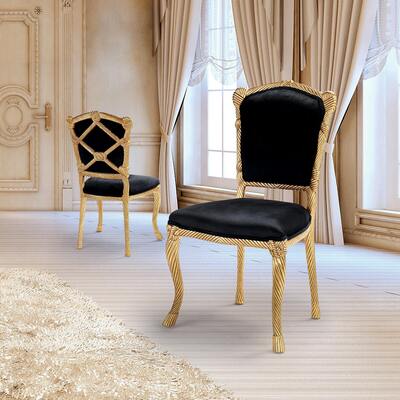 Toscano S/2 chateau rope and tassel chairs frt-nr, AF951605