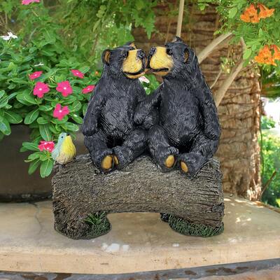 Toscano Best bear buddies garden statue , AL20520