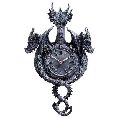 Toscano Past Present Future Dragon Clock  CL3351