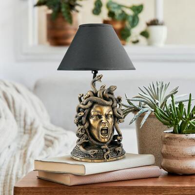 Toscano Medusa head of snakes desk lamp , CL79224