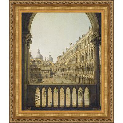 Toscano 18.5x20.5 interior court of the doges nr, DA1571