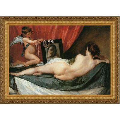 Toscano 27x20.5 venus at her mirror 1651 nr, DA2392