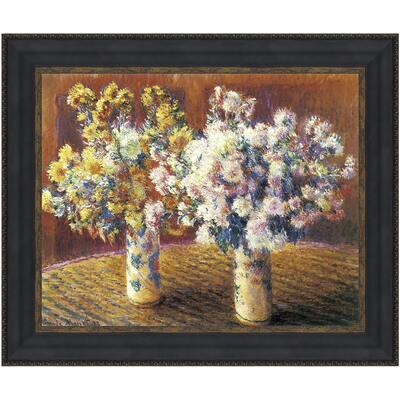 Toscano 27x22.5 two vases of chrysanthemums 1888 nr, DA4132