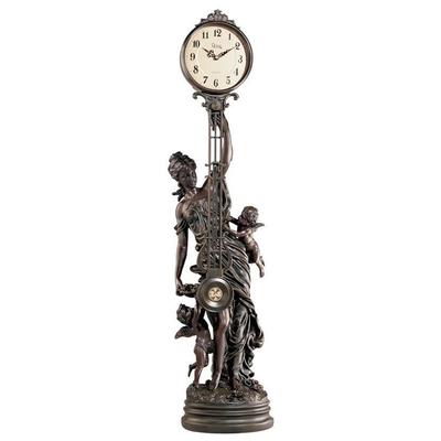 Toscano Flora Swinging Pendulum Clock KY0221