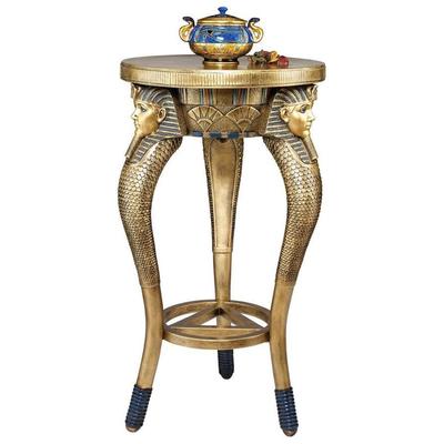 Toscano Accent Tables, Accent Tables,accentHall Tables,hall,center,centre,entry,drumSofa Tables,sofa, Complete Vanity Sets, Egyptian > Egyptian Furniture, 846092020720, KY4106