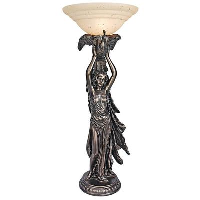 Toscano Peacock Goddess Desk Lamp  KY793261