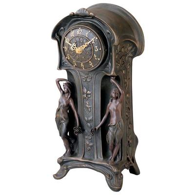 Toscano Art Nouveau Mantlepiece Clock  KY8022