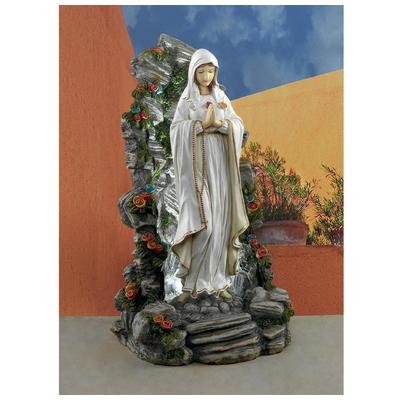 Toscano Blessed Virgin Mary Illuminated Statue  KY909