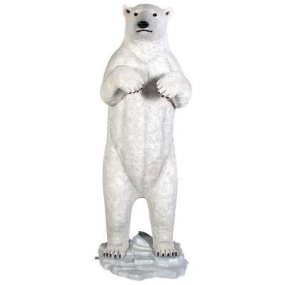 Toscano Standing Prodigious Polar Bear Statue NE110036