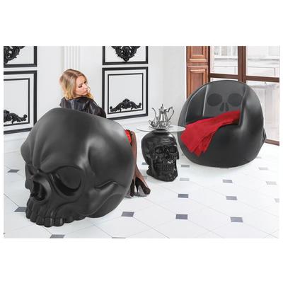 Toscano Black Skull Chair Frt-nr NE17020562