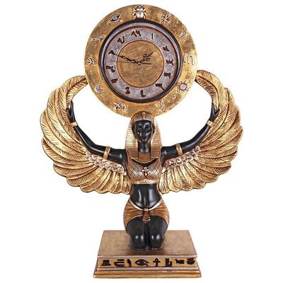 Toscano Egyptian Goddess Isis Clock NE25992