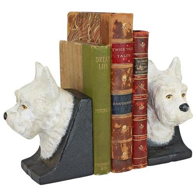 Toscano Boxes and Bookends, Whitesnow, Bookends,BookendBox,Boxes, Complete Vanity Sets, Home Décor > Home Accents > Desk Accessories, 840798116039, SP2134