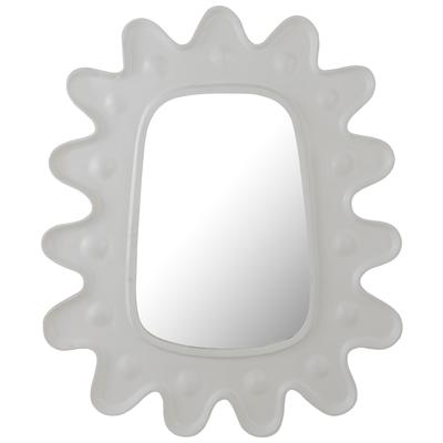 Tov Furniture Genesis Mirror in White TOV-C18415