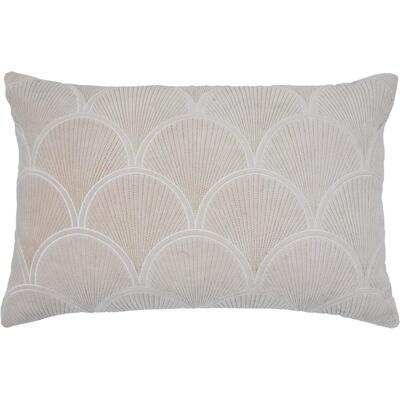 Tov Furniture Destiny White Woven Cushion TOV-C18532