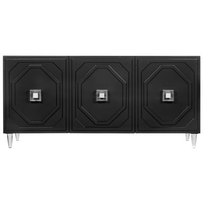 Tov Furniture Andros Black Lacquer Buffet TOV-D4100