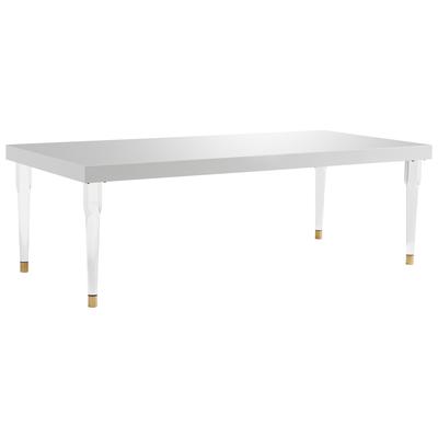 Tov Furniture Tabby Glossy Lacquer Dining Table TOV-D44205