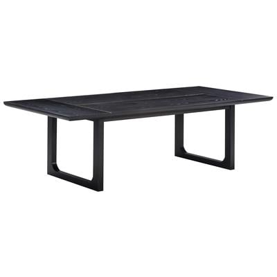 Tov Furniture Shiloh Black Ash Rectangular Dining Table TOV-D54236