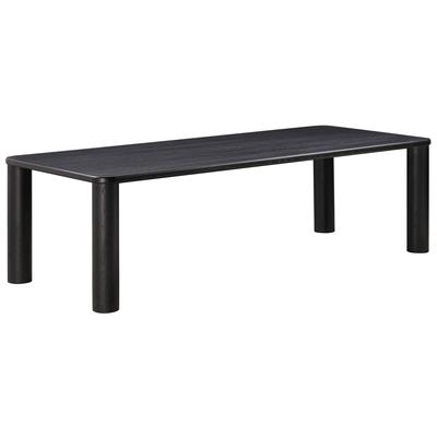 Tov Furniture Akola Black Oak Rectangular Dining Table TOV-D54247