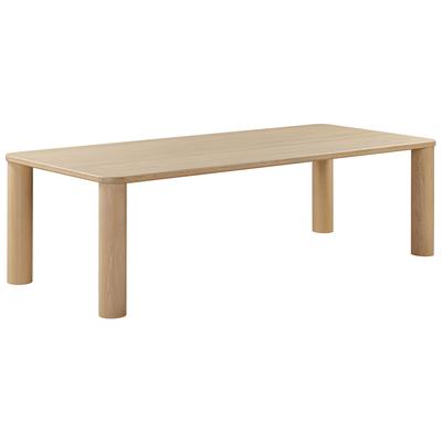Tov Furniture Akola Natural Oak Rectangular Dining Table TOV-D54248