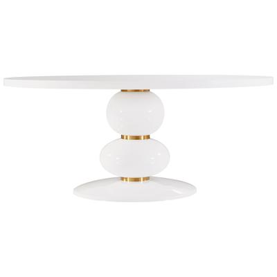 Tov Furniture Arianna 72 Inch Round Dining Table TOV-D68375-72