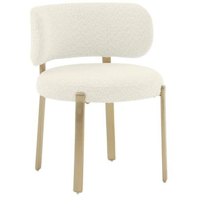 Tov Furniture Margaret Cream Boucle Dining Chair TOV-D68649
