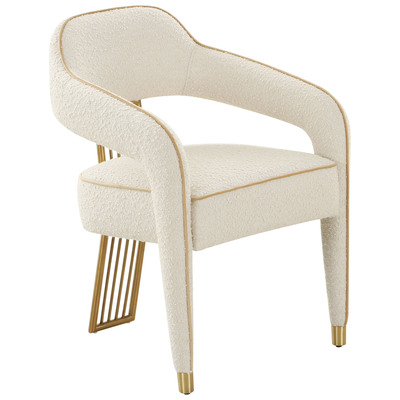 Tov Furniture Corralis Cream Boucle Dining Chair TOV-D68705