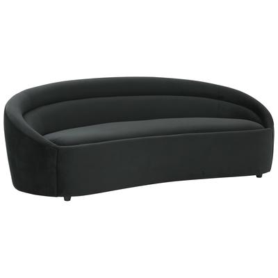 Tov Furniture Ellison Black Velvet Sofa TOV-L68111