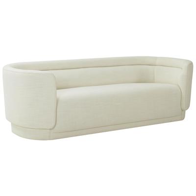 Tov Furniture Macie Cream Linen Sofa TOV-L68116