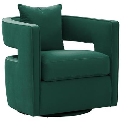 Tov Furniture Kennedy Forest Green Swivel Chair TOV-S44126