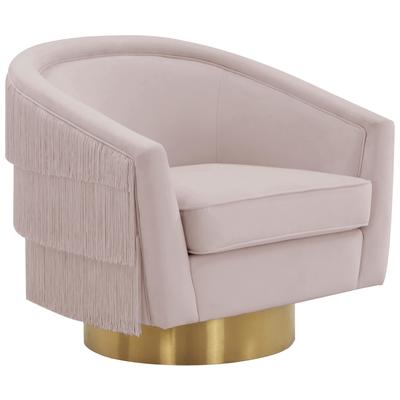 Tov Furniture Flapper Blush Swivel Chair TOV-S44195