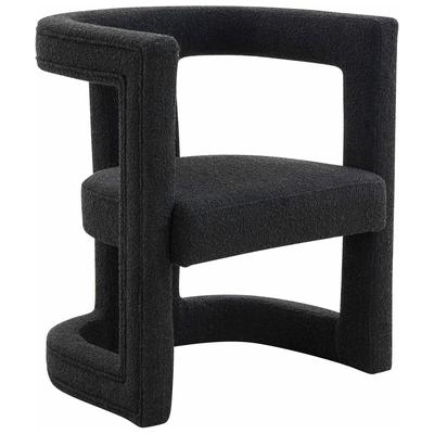 Tov Furniture Ada Black Boucle Chair TOV-S68258