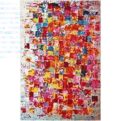 Unique Loom Mila Estrella Rug in Multi Rectangular 3135691