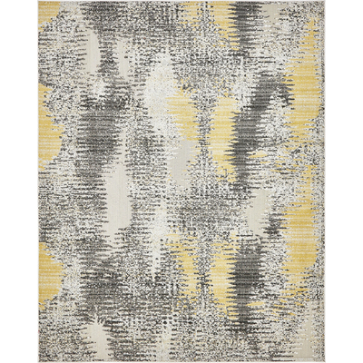 Unique Loom New York Indoor/Outdoor Rug in Ivory Rectangular 3136781